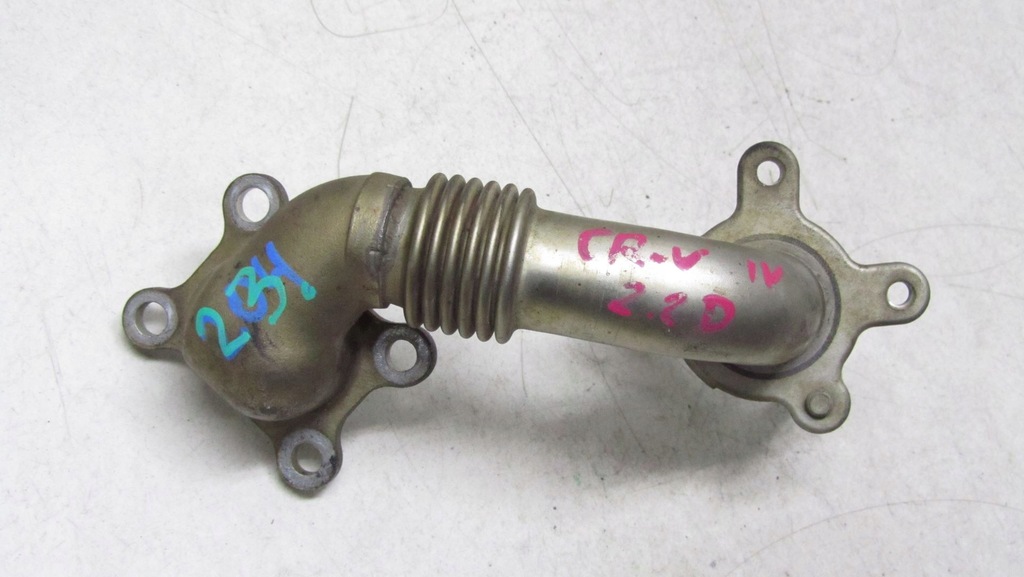 фото №3, Honda cr-v iv 2.2 трубка труба egr 12-16