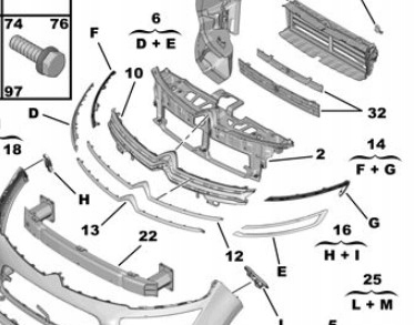 фото №11, Кронштейны рамки chromowanej светодиоды c4 spacetourer
