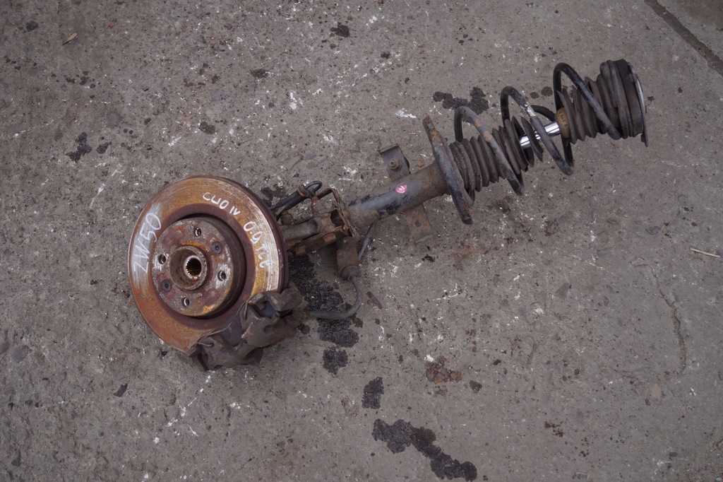 фото №3, Поворотный кулак правый перед renault clio iv 0.9 tce