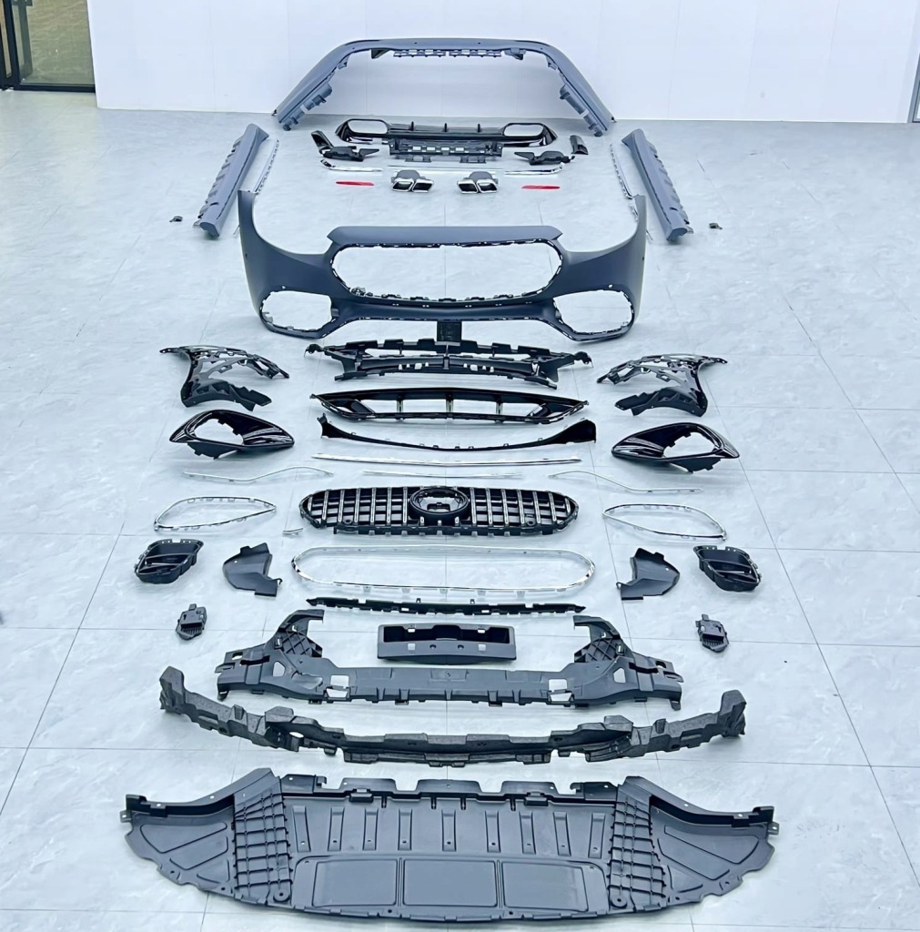 фото №1, Mercedes s klasa w223 s63 bodykit бампер решітка радіатора дифузор пороги