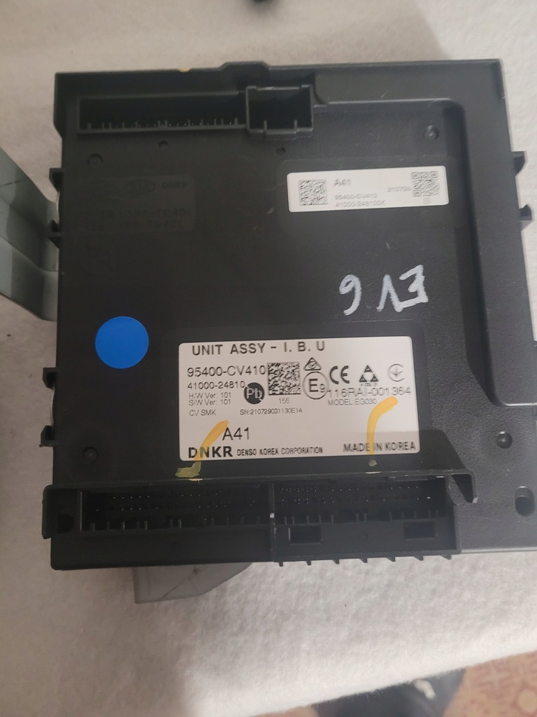 фото №1, Kia ev6 блок керування unit assy 95400-cv410