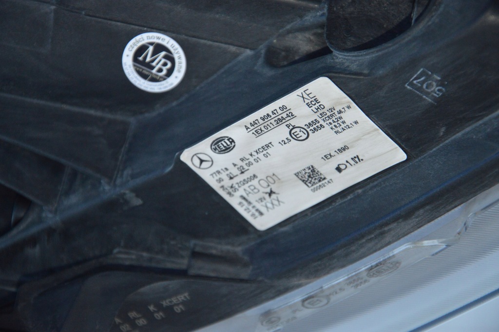 фото №9, Mercedes vito v klasa 447 w447 лампа правая led ils