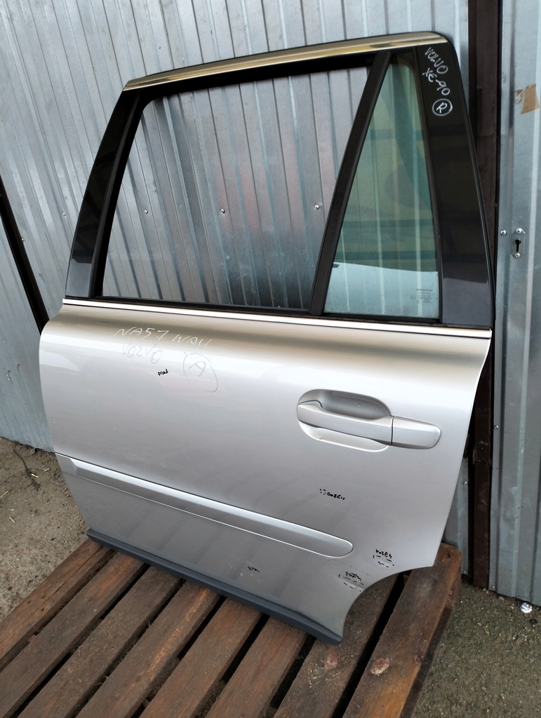 фото №11, Двері ліва задня volvo xc90 i lift сріблястий 2007-2014