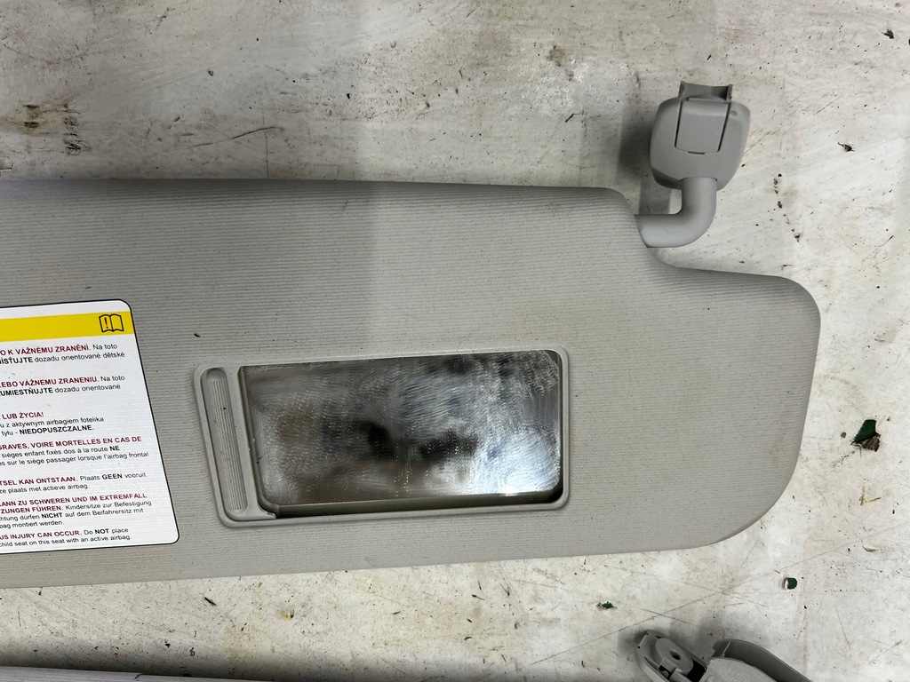 фото №6, Skoda yeti 5l 5l0 козырёк козырёк левый правый eu