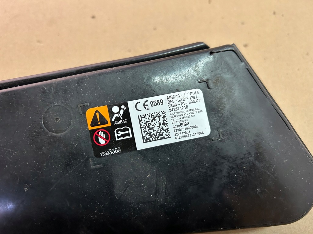 фото №3, Opel crossland lift подушка сиденье левая 39106593