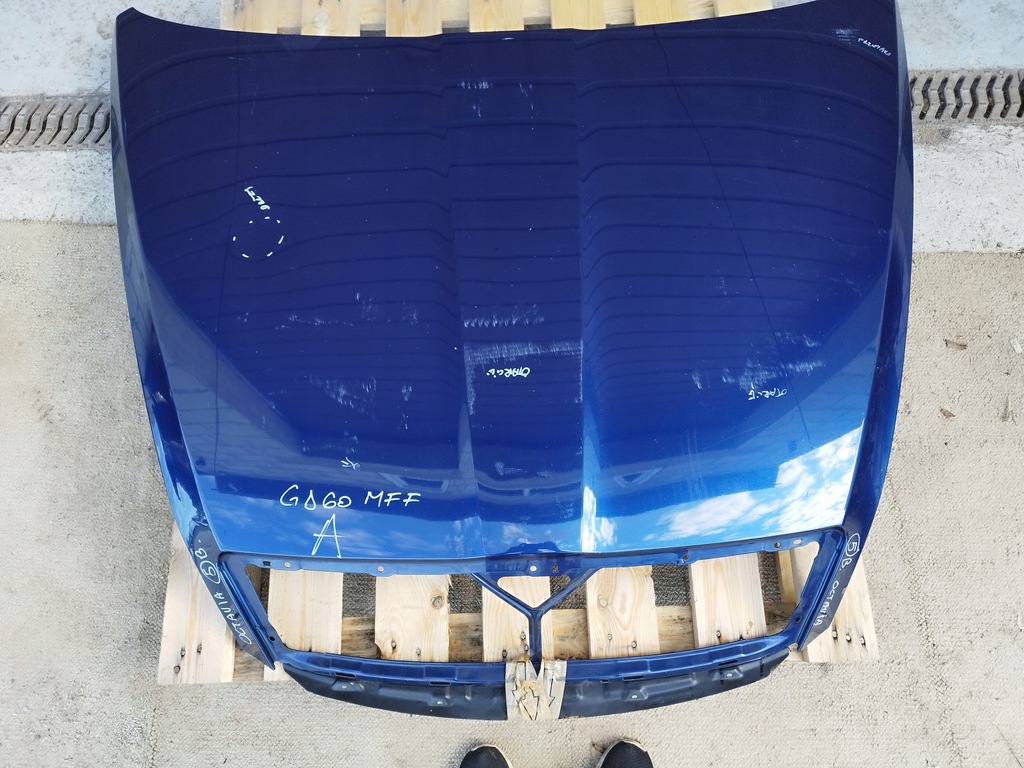 фото №8, Капот кришка двигуна оригінал skoda octavia 2 ii lift 2008-2013 колір 9462