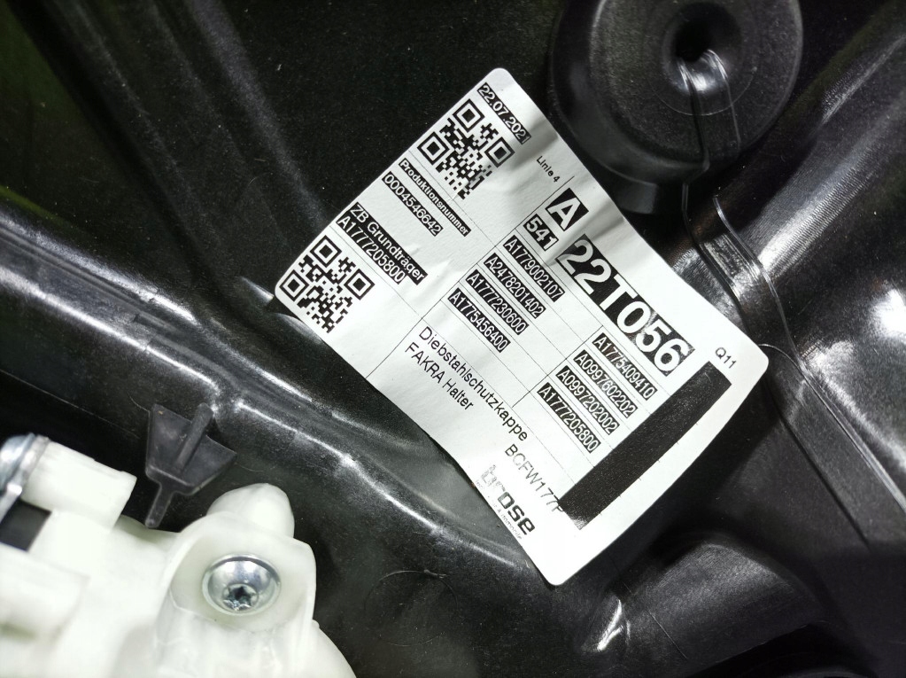 фото №4, Mercedes a w177 підйомник скло перед передній правий