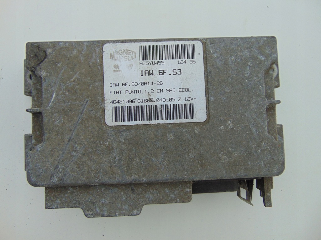 фото №1, Бортовой компьютер iaw6f.s3 46421096 fiat punto