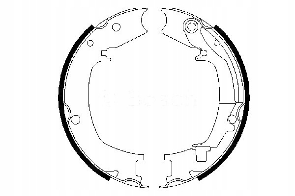 фото №1, Bosch гальмівні колодки гальмівні kpl. задня hyundai elantra,
