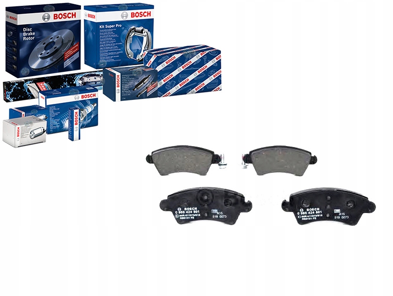 фото №1, Bosch гальмівні колодки гальмівні citroen перед xsara bosch