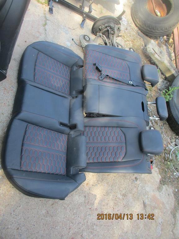 фото №3, Audi rs5 8w6 сидіння заднє сидіння оббивка