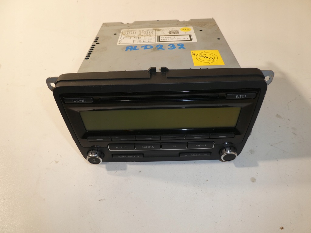 фото №1, Радіо vw golf vi 5m0057187ax