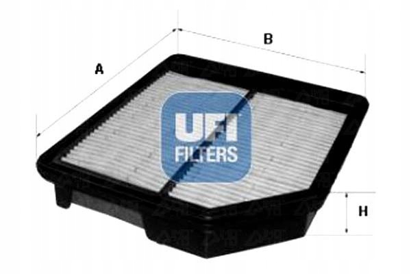 фото №1, Ufi фільтр повітря honda cr-v ii 2.2 ctdi rd_