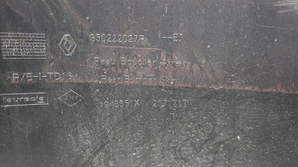 фото №9, Бампер задний dacia duster ii 17-