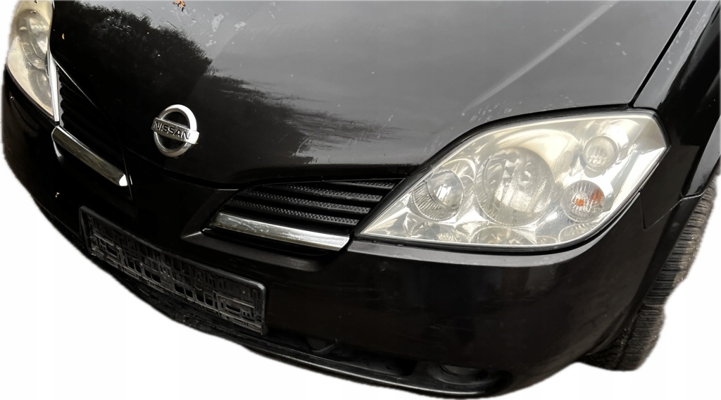 фото №11, Nissan primera p12 02-07r kombi z11g перед капот передняя крыло лампа