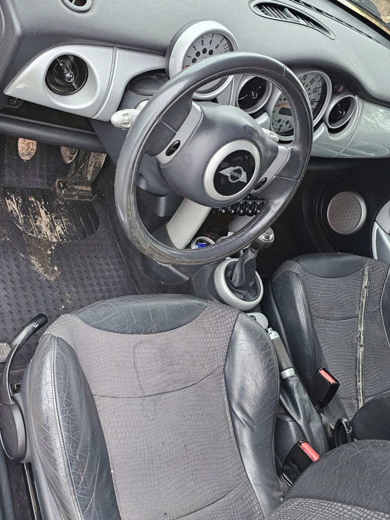 Двигун mini cooper r50 02' eu 1.6 16v w10b16d Зі Шроту