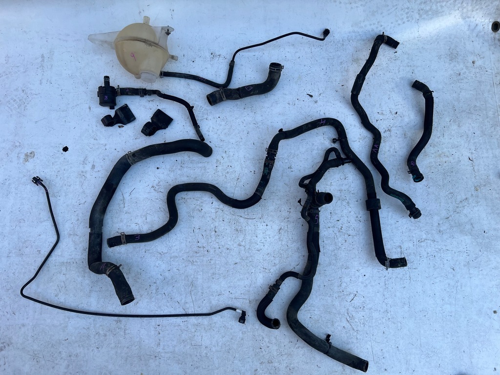 фото №1, Ford transit custom lift 2,0ecoblue труба wąż шланг радиатора wody