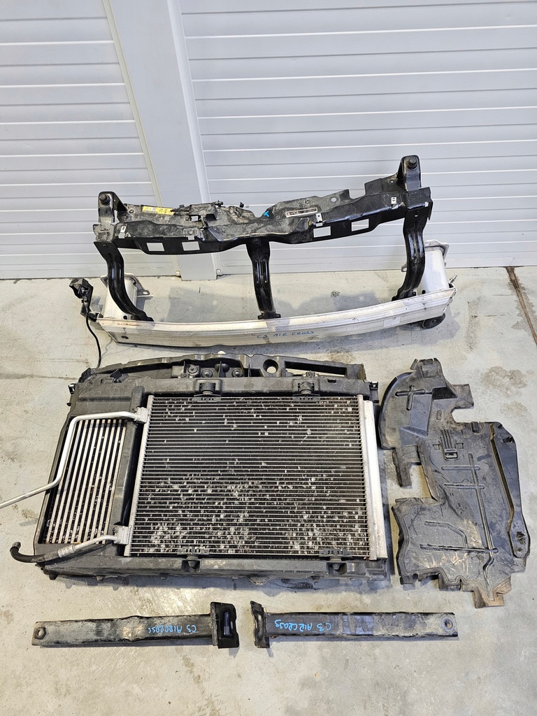 фото №1, Pas передній радіатор citroen c3 aircross