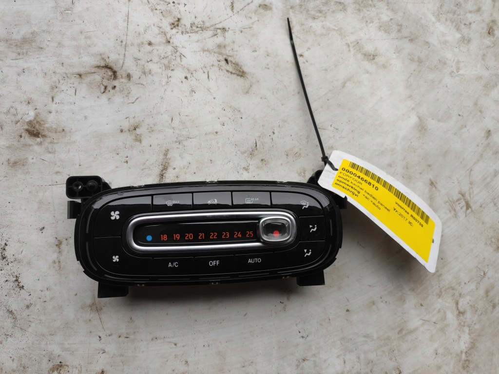 фото №2, Панель кондиционера воздуховод smart fortwo forfour 453