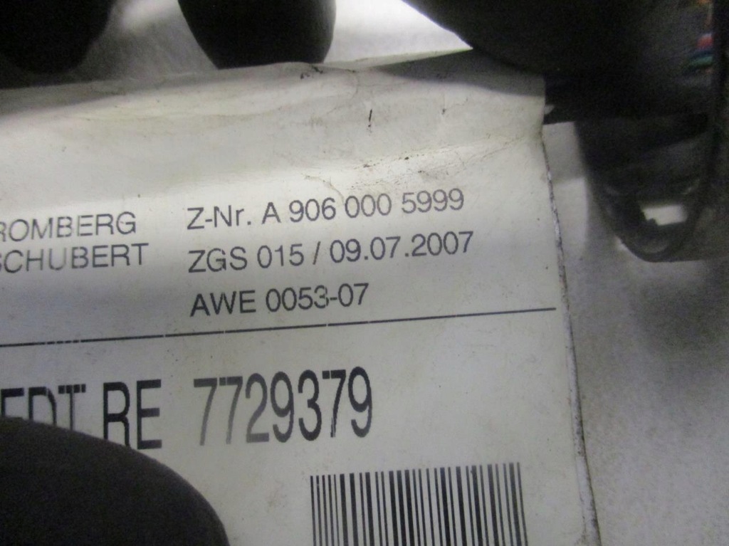 фото №5, Жгут электропроводка дверь правый перед vw crafter