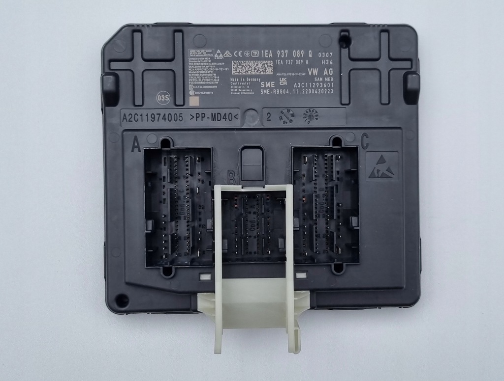 фото №1, Volkswagen id модуль комфорту 1ea937089q