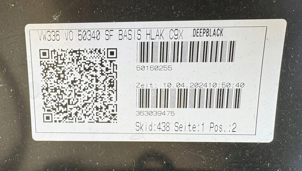 фото №12, Vw tiguan 3 iii kompletny бампер перед передний 6xpdc радар чёрный c9x