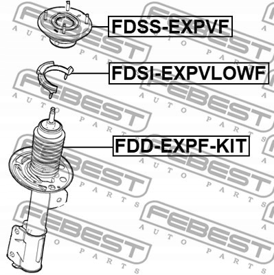 фото №3, Подушка амортизатора перед ford usa explorer