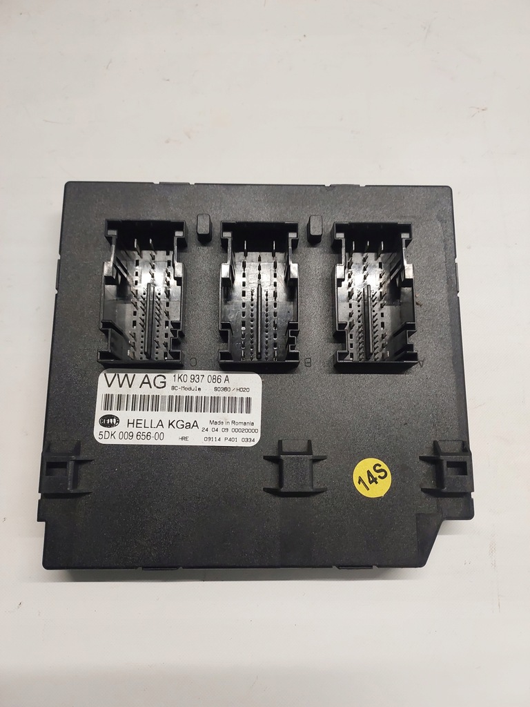 фото №1, Модуль блок управления бортовой сетью vw seat skoda audi 1k0937086a