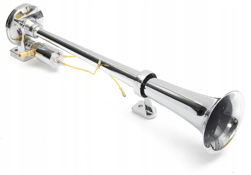 фото №10, Клаксон сигнал хром tir сигнал 12v/24v громкий