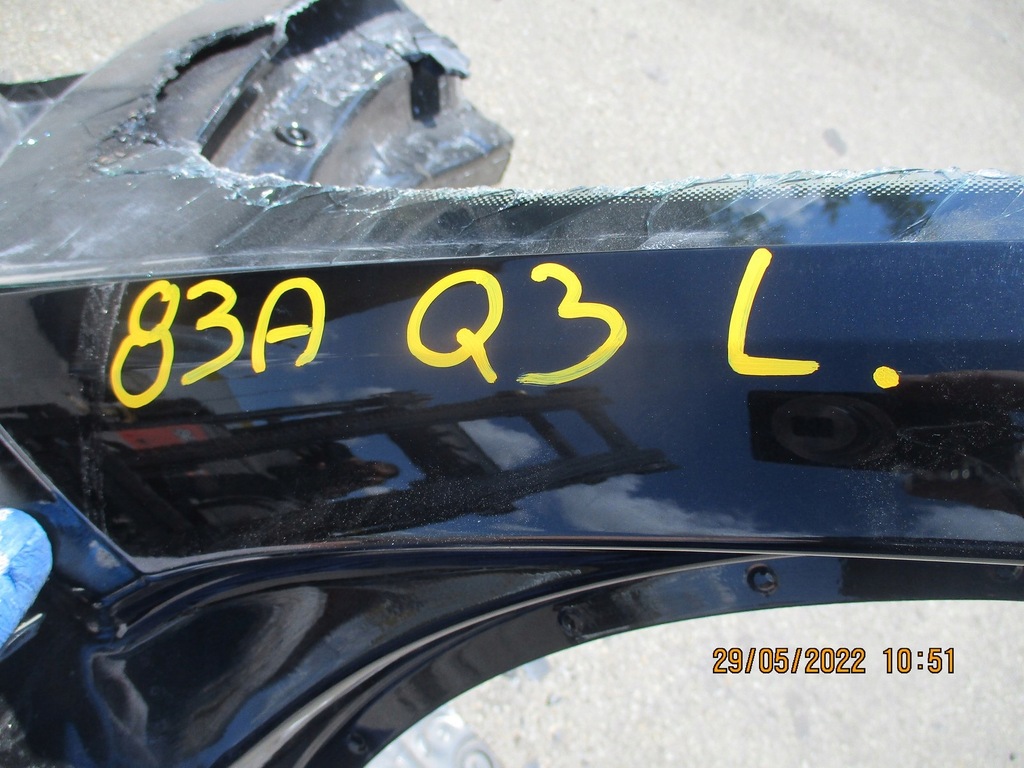 фото №5, Лонжерон четверть левая audi q3 83a