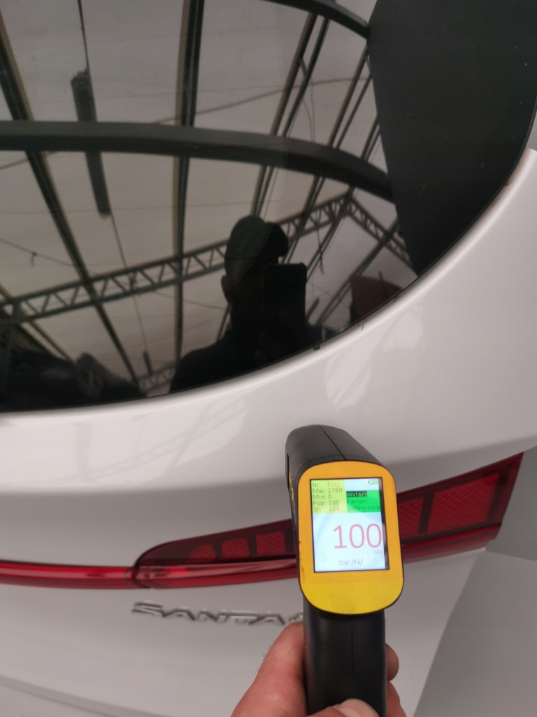 фото №7, Hyundai santa fe iv lift крышка багажника багажника комплектная w3a идеальное состояние электрическая