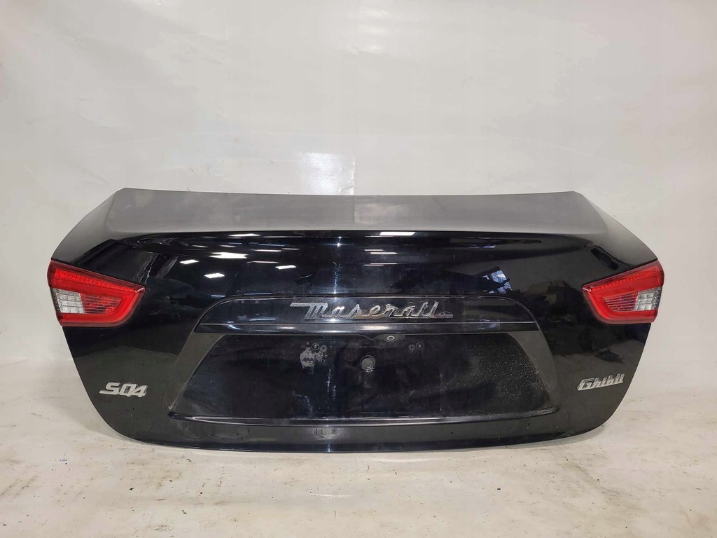 фото №1, Крышка багажника задняя багажника maserati ghibli sq4 2017