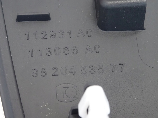 фото №4, Citroen ds7 crossback заглушка радара бампера 9820453577 98204535zd