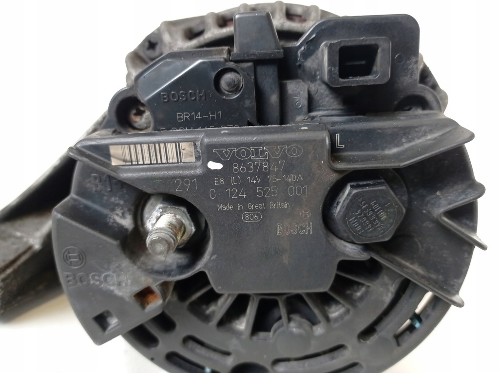 фото №7, Генератор volvo s80 t6 2.9 8637847