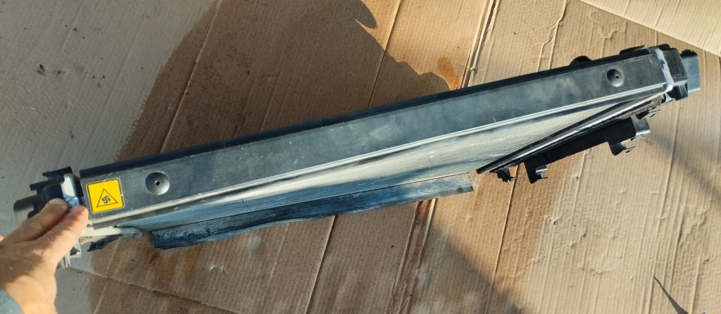 Радіатор води maserati ghibli 3.0d v6 16478746 оригінал 14- Оригінал