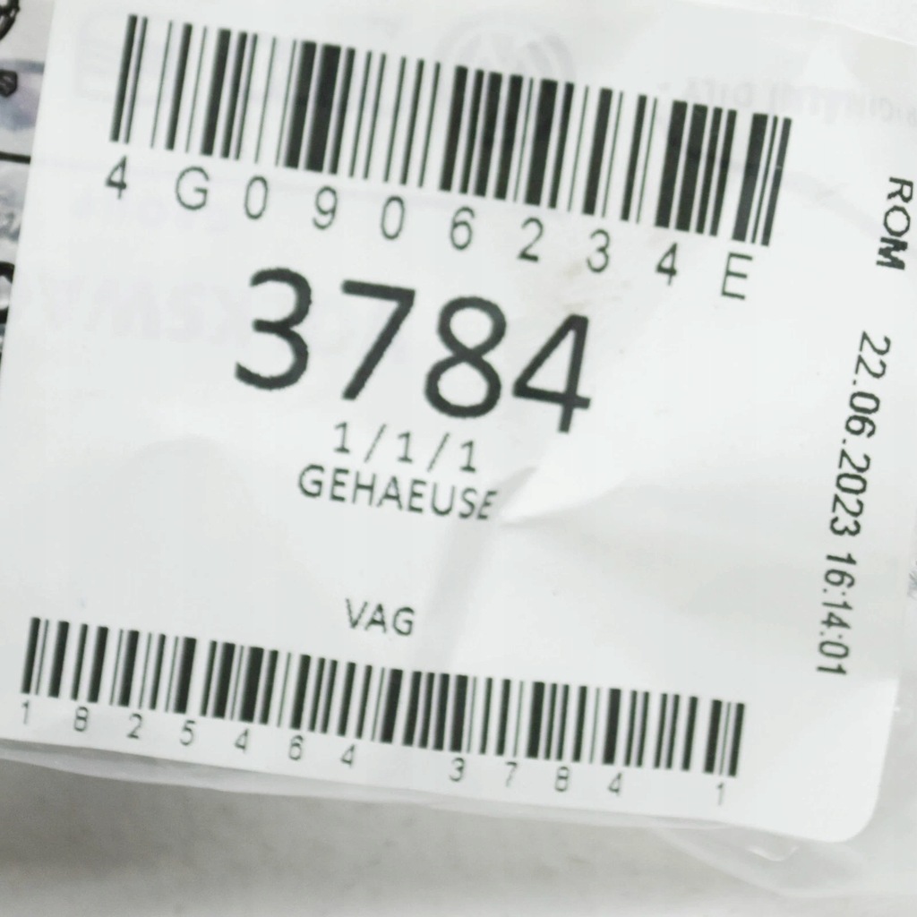 фото №9, Audi q5 fy 1 pin плоский contact housing 4g0906234e oem