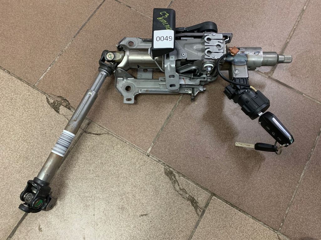 фото №1, Citroen c3 aircross колонка керма ключ 2x