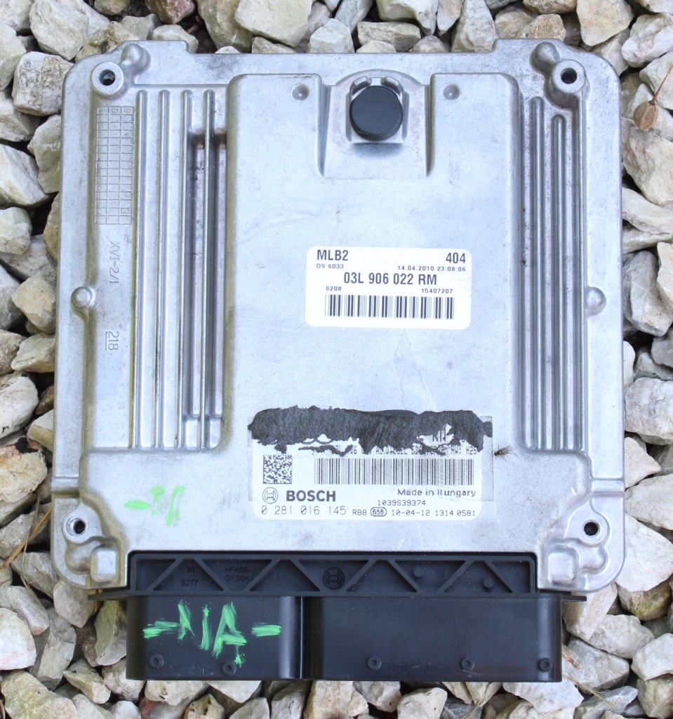 фото №4, Audi бортовой компьютер двигателя 03l906022rm 0281016145