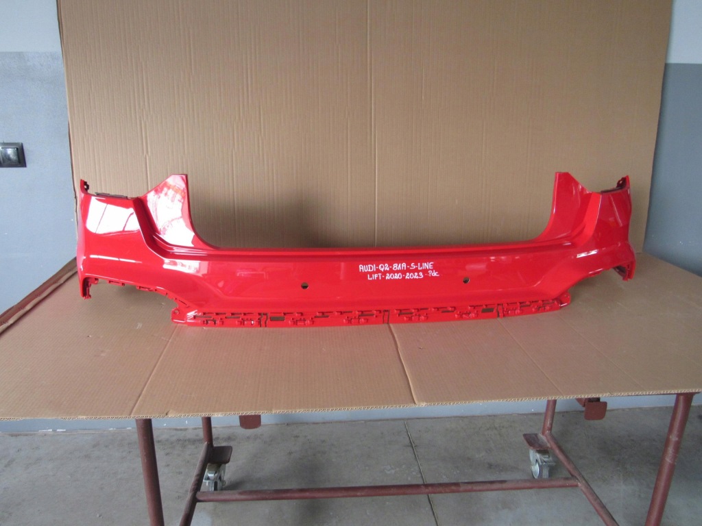 фото №1, Audi q2 s-line lift 2020-2023 бампер задняя