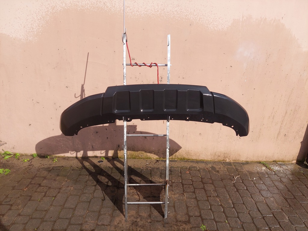 фото №1, Kia sportage ii lift 07-10 накладка-спойлер спойлер накладка бампера перед