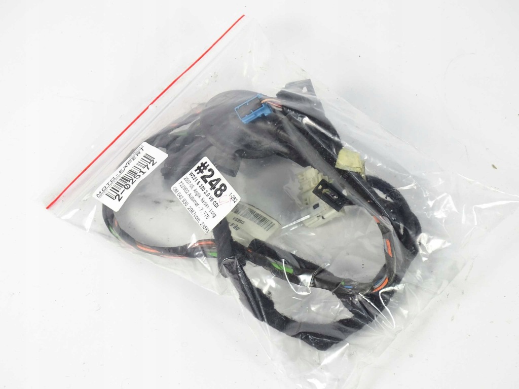 фото №3, Mercedes s klasa w221 жгут дверь левый правый задняя