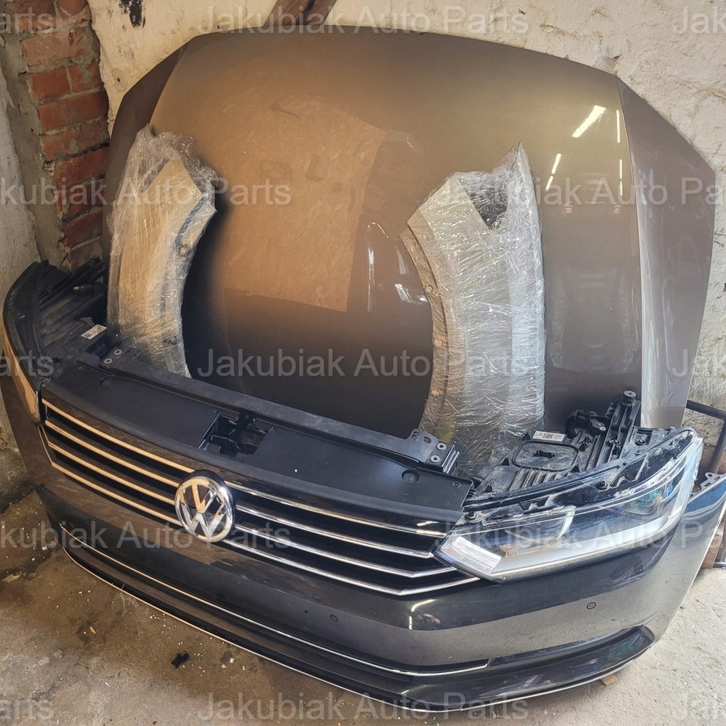 фото №1, Vw passat b8 3g0 капот бампер pas full led kompletny перед