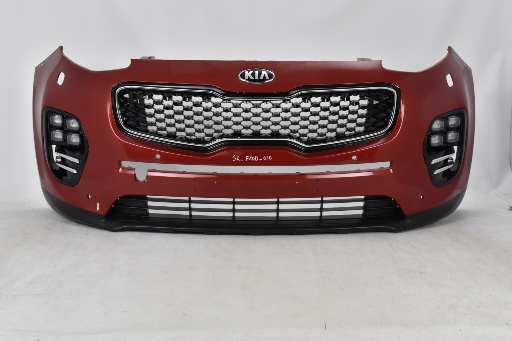 фото №1, Kia sportage iv 16-18 бампер передний 6xpdc