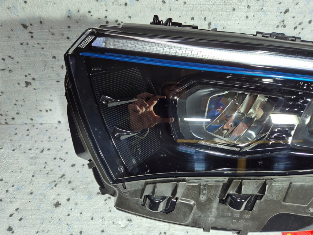 фото №11, Mercedes eqa eqb 22r performance. лампа левая+ правая перед комплект