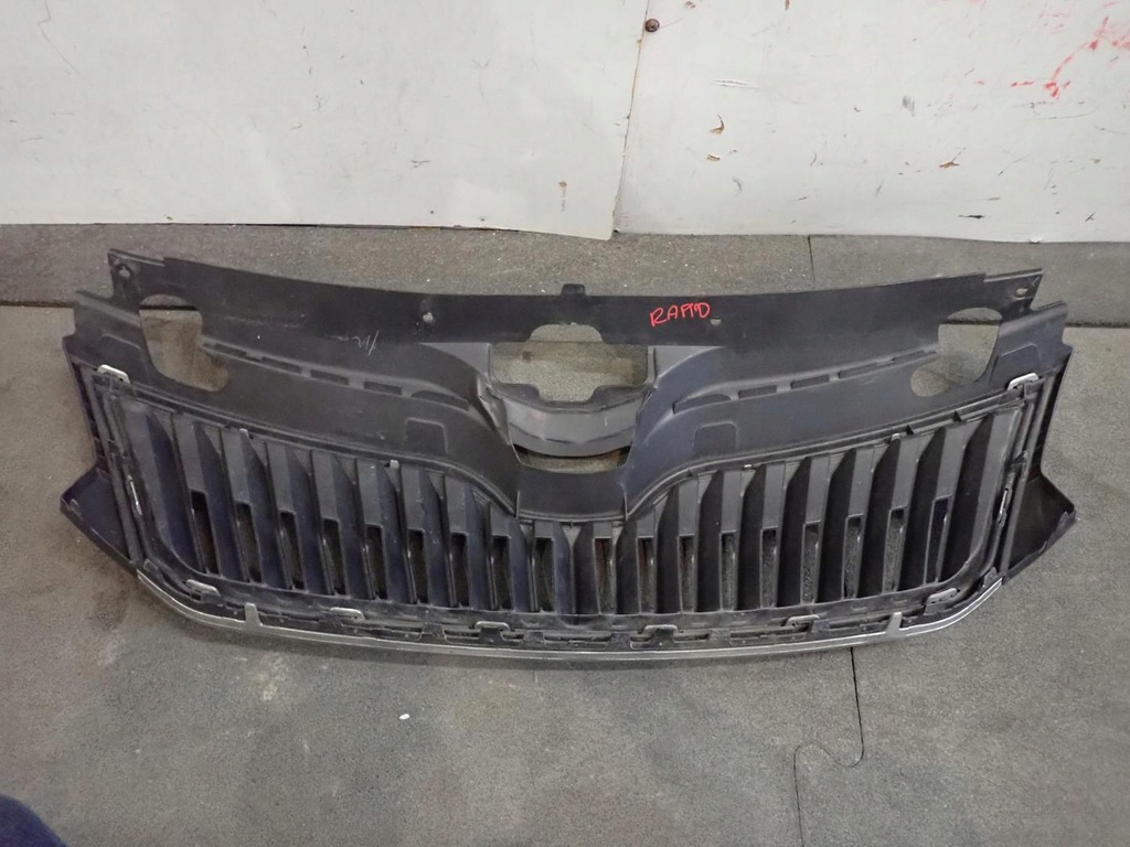 фото №4, Решітка радіатора skoda rapid 2012- 5ja853668