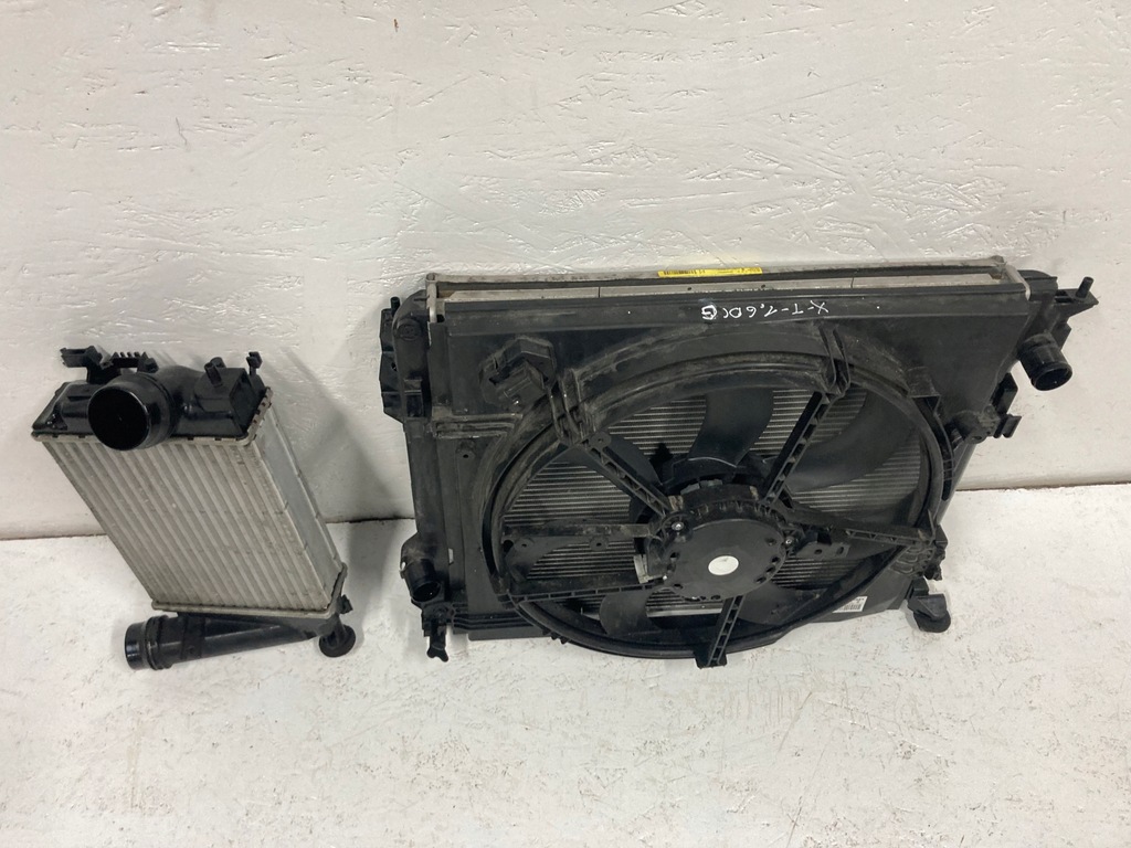 фото №6, Nissan x-trail t32 комплект радіатор 1.6b вентилятор