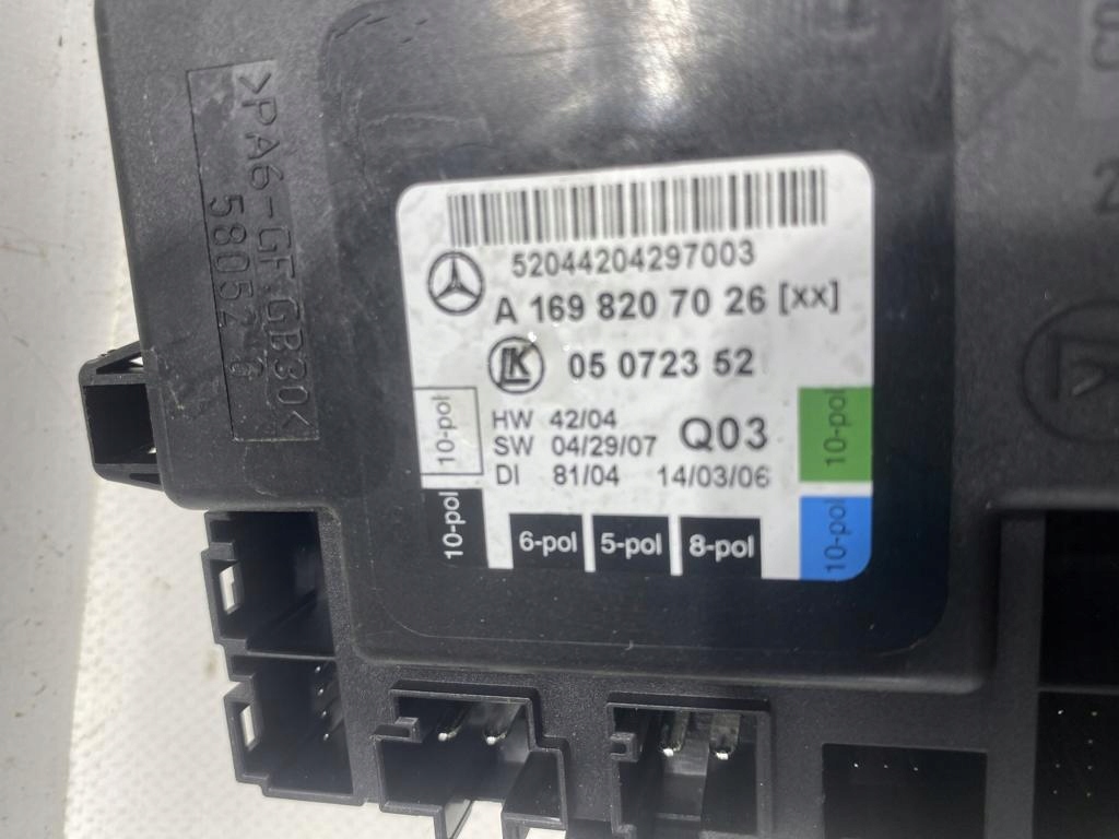 Модуль двері блок керування mercedes b klasa w245 05- a1698207326 Оригінал