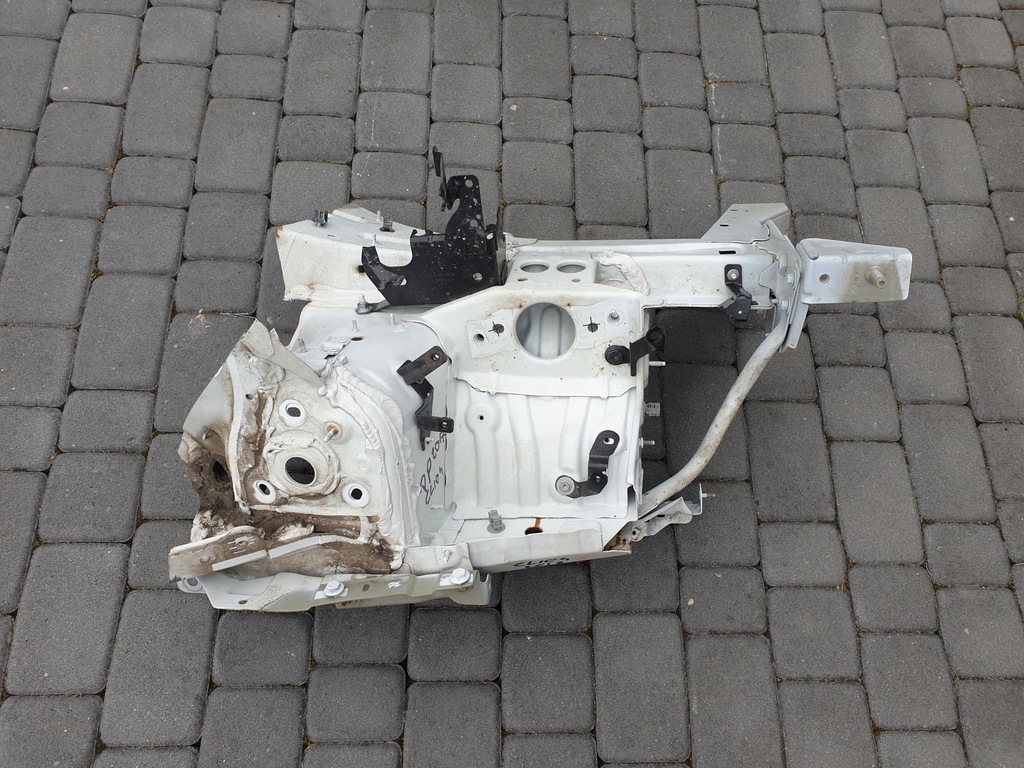 фото №1, Четверть правая лонжерон подкрылок renault clio 4 iv 13-