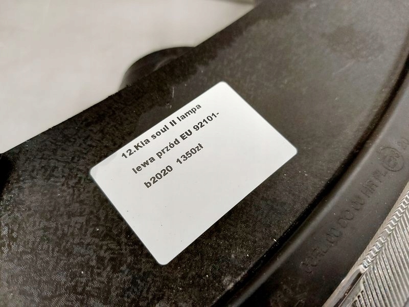 фото №7, Kia soul 2 ii лампа лівий перед ліва передня eu фара 92101-b2020