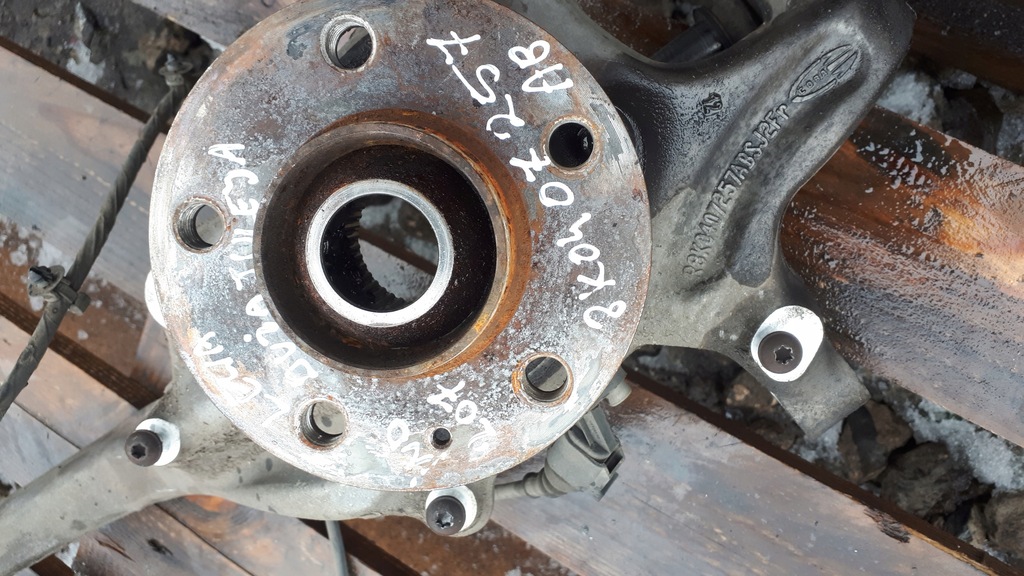 фото №5, S4 b8 a4 поворотный кулак левая левый перед 3.0 tfsi s5 a5